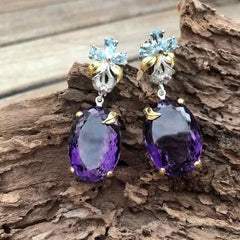 Luxury Flower Flower Earrings For Women