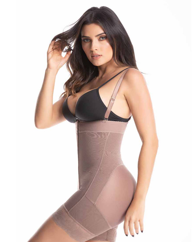 Postpartum Recovery Adjustable Shapewear Slimming Fajas Lace Body Shaper