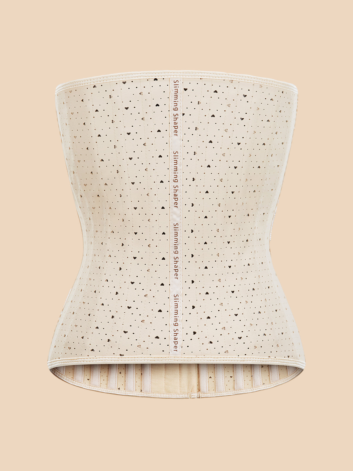 Patterned multi-air ventilated adjustable 25 steel girdle