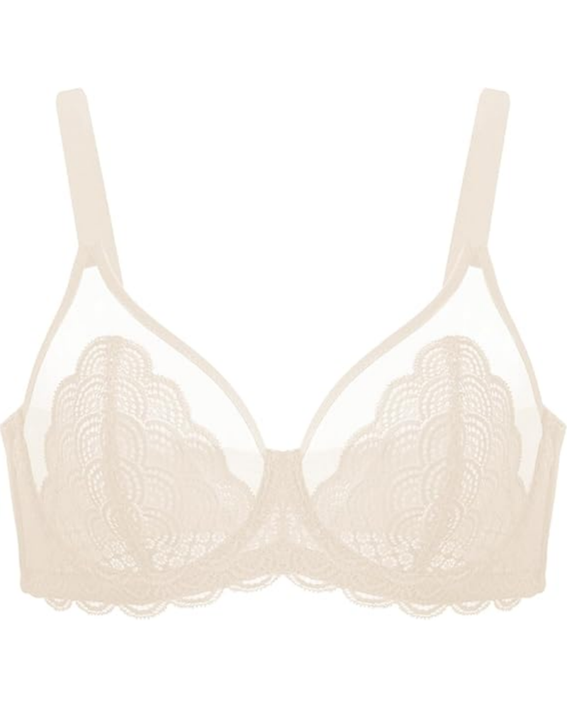 Lace Sheer Mesh Bra