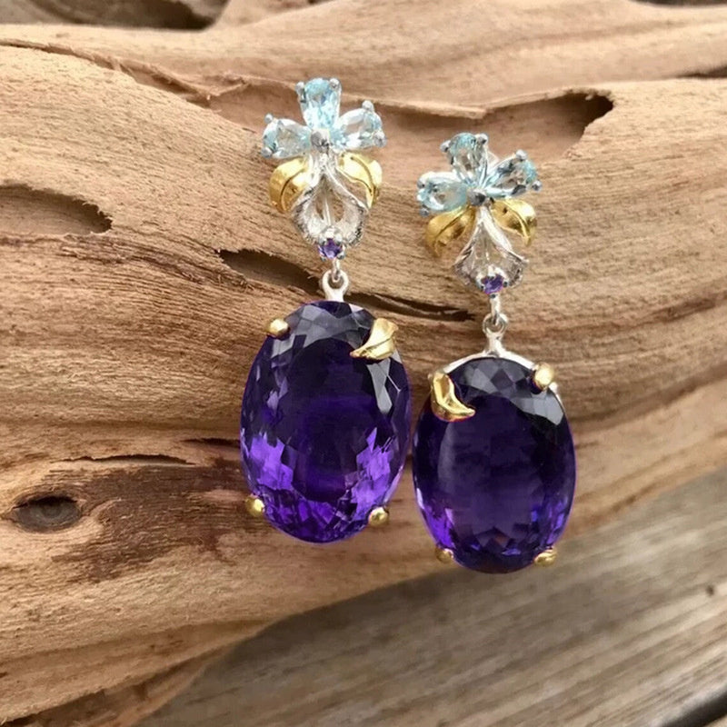 Luxury Flower Flower Earrings For Women