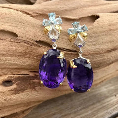 Luxury Flower Flower Earrings For Women