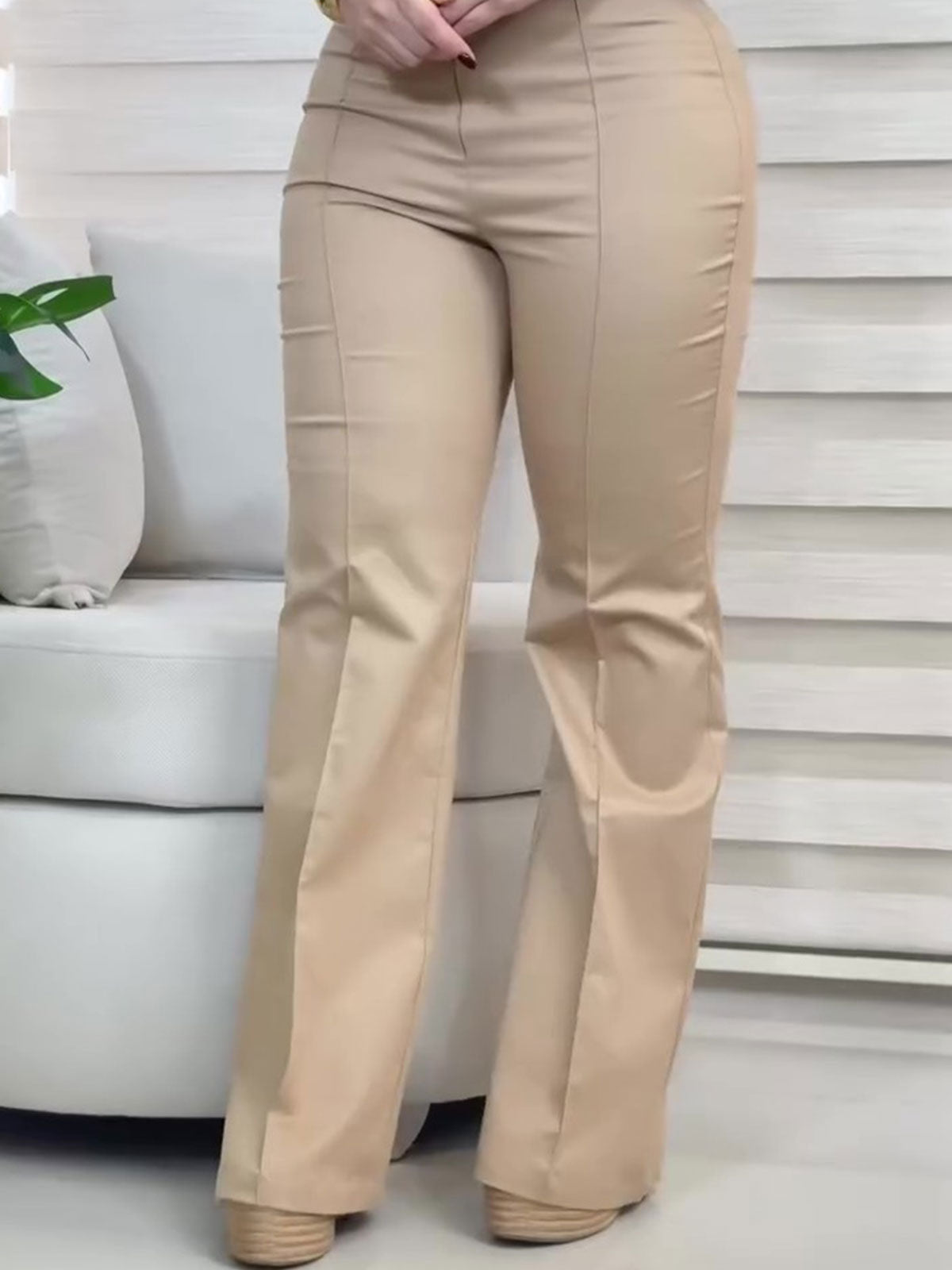 Slim Waist Zipper Jumpsuit
