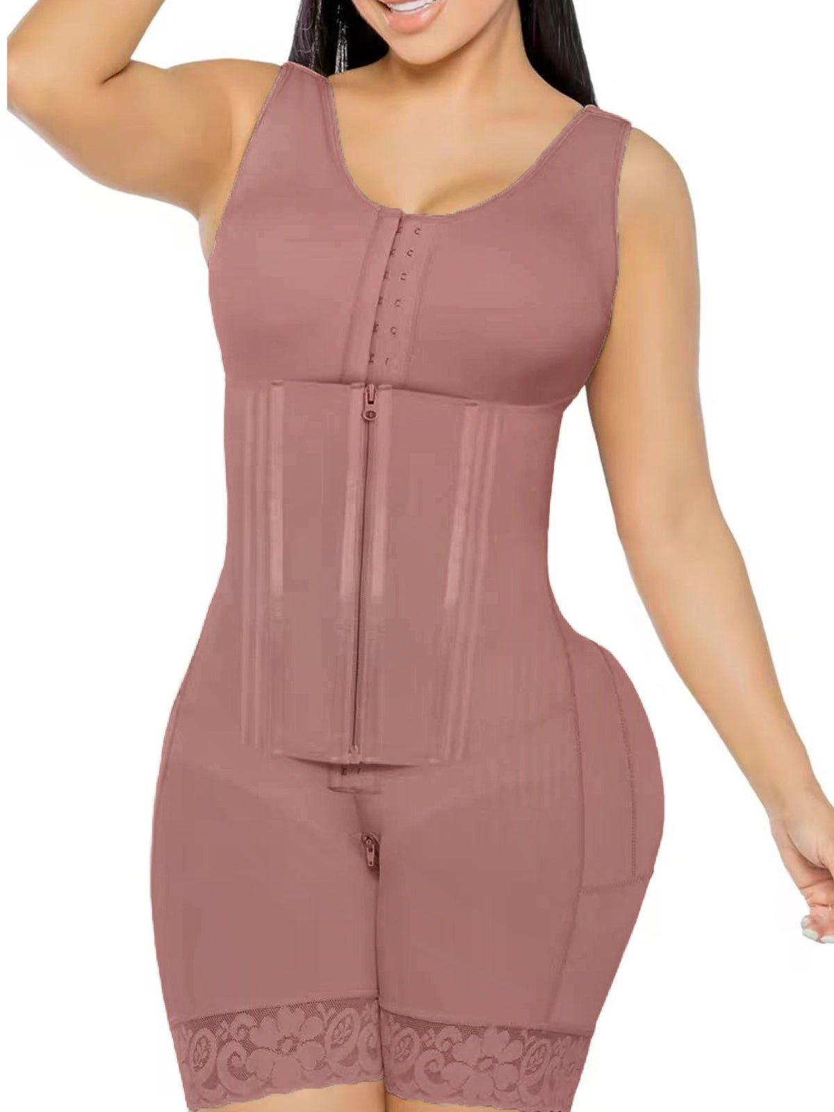 Double Pressure Chest Wrapping Belly Compression Breathable Body Shaper