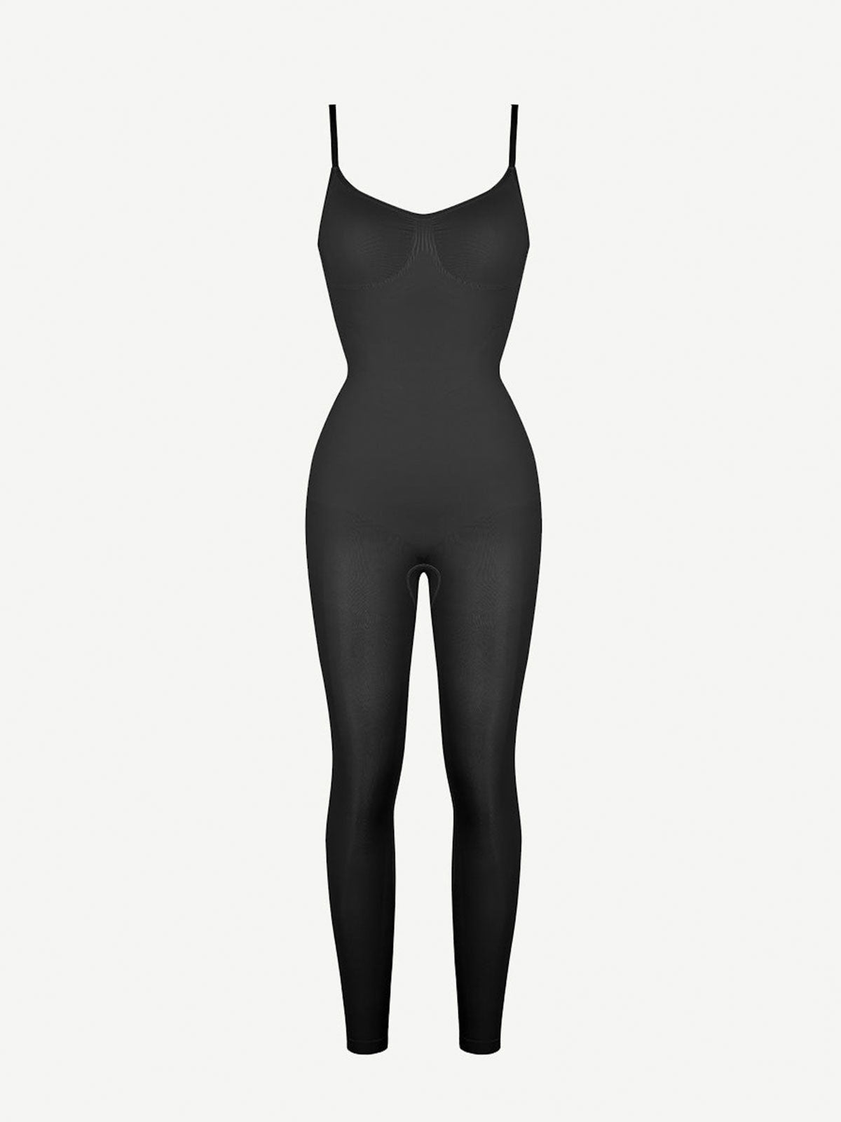 Seamless Breast Support Waist and Abdomen Shaping Mid Thigh Body Shaper