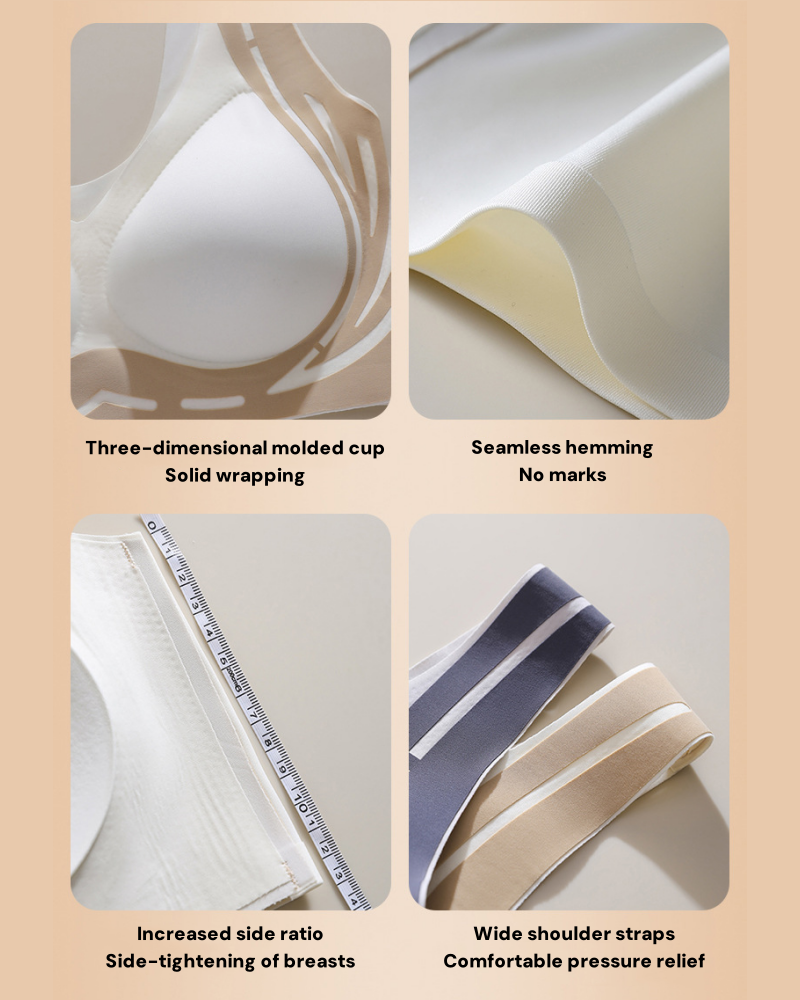 Seamless Magic Ribbed Full Coverage Bra