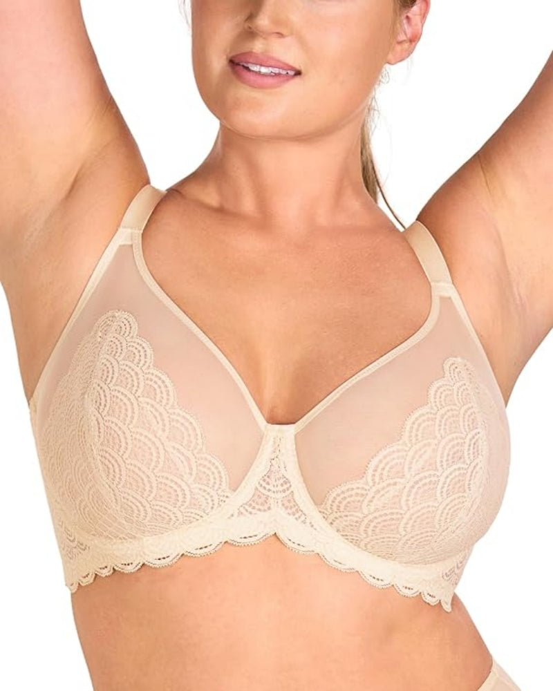 Lace Sheer Mesh Bra