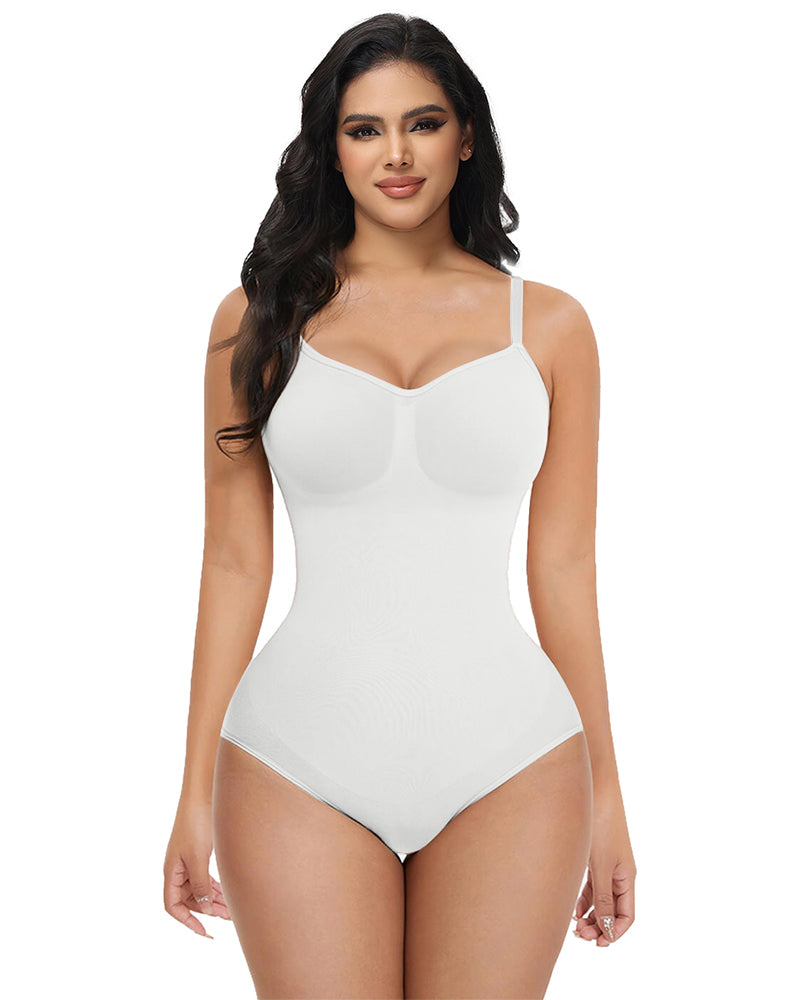 Bodysuit for Tummy Control Shapewear Seamless Sculpting Thong Body Shaper Tank Top