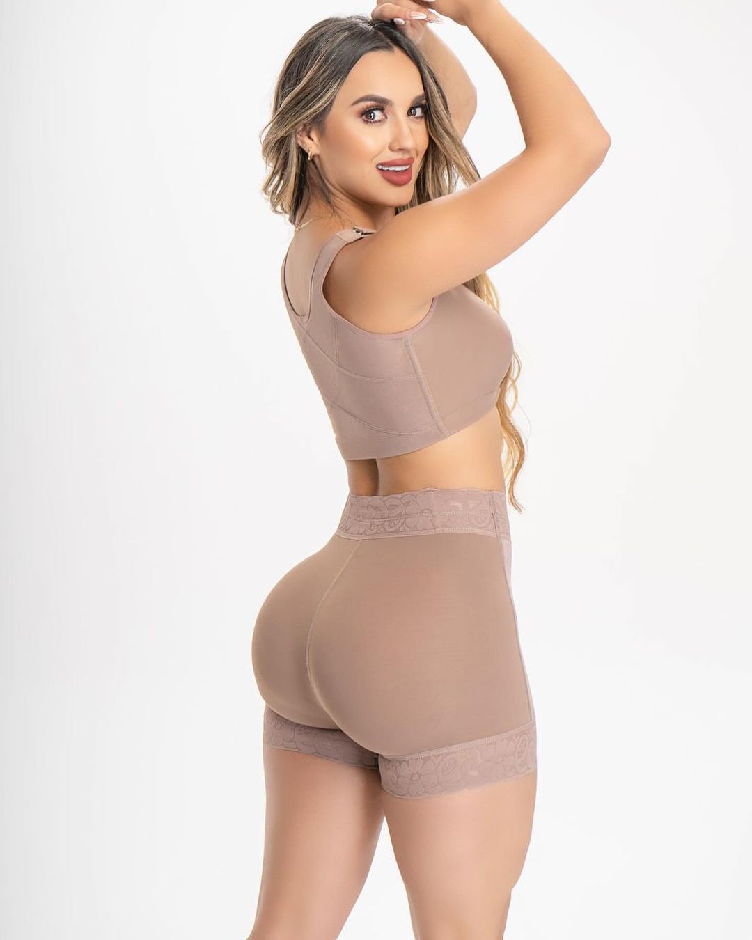 High Compression Slimmer Butt Lifter Shapewear Faja Shorts