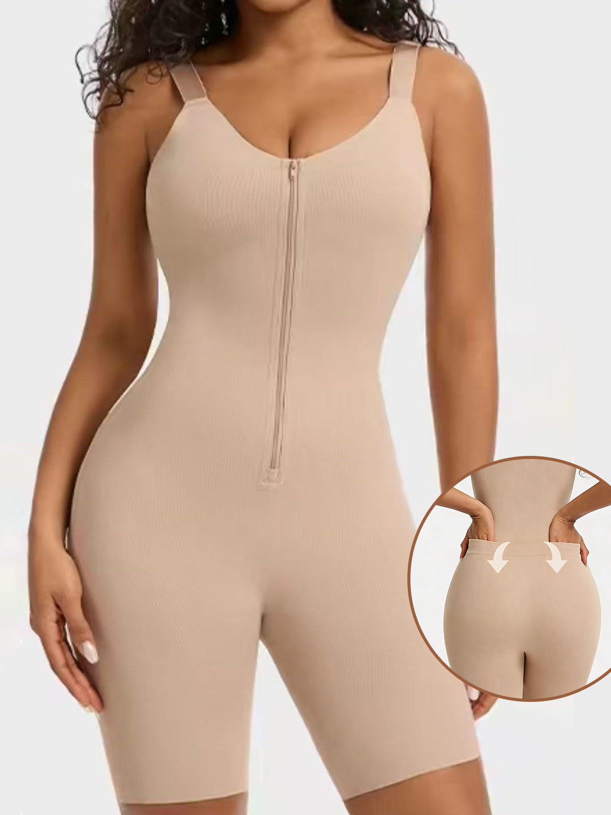 Stronger Tummy Control Butt Lifter Faja Back Pull Down Breathable Body Shaper For Summer Outfits Postpartum