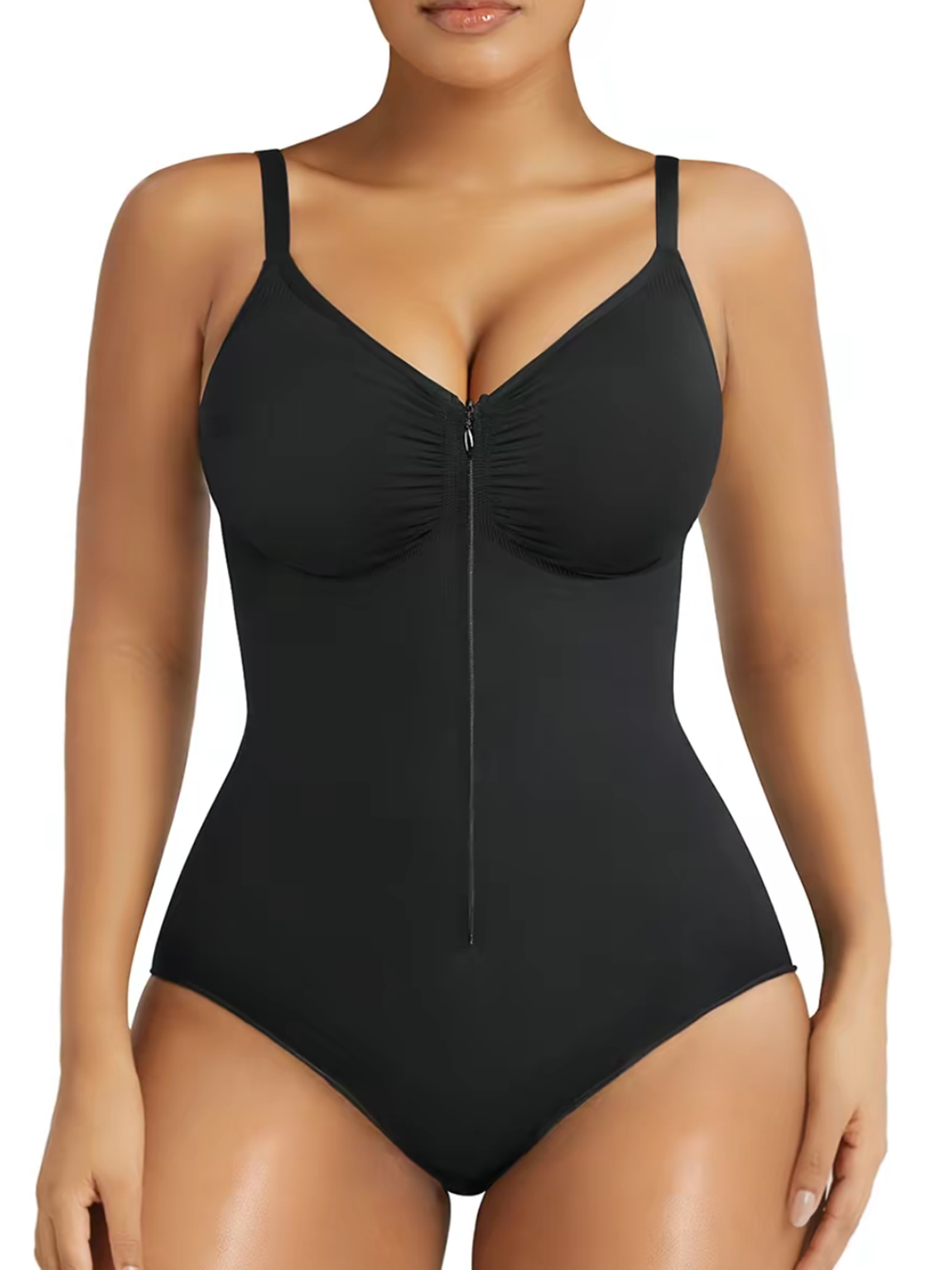 Comfortable Zipper Tight Tummy Control Triangle Body Shaper