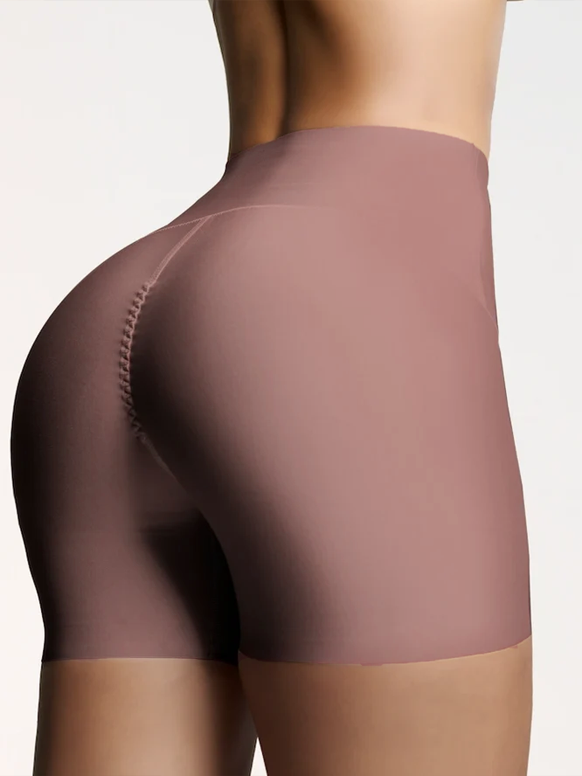 Seamless High Waisted Shorts With Butt Lift