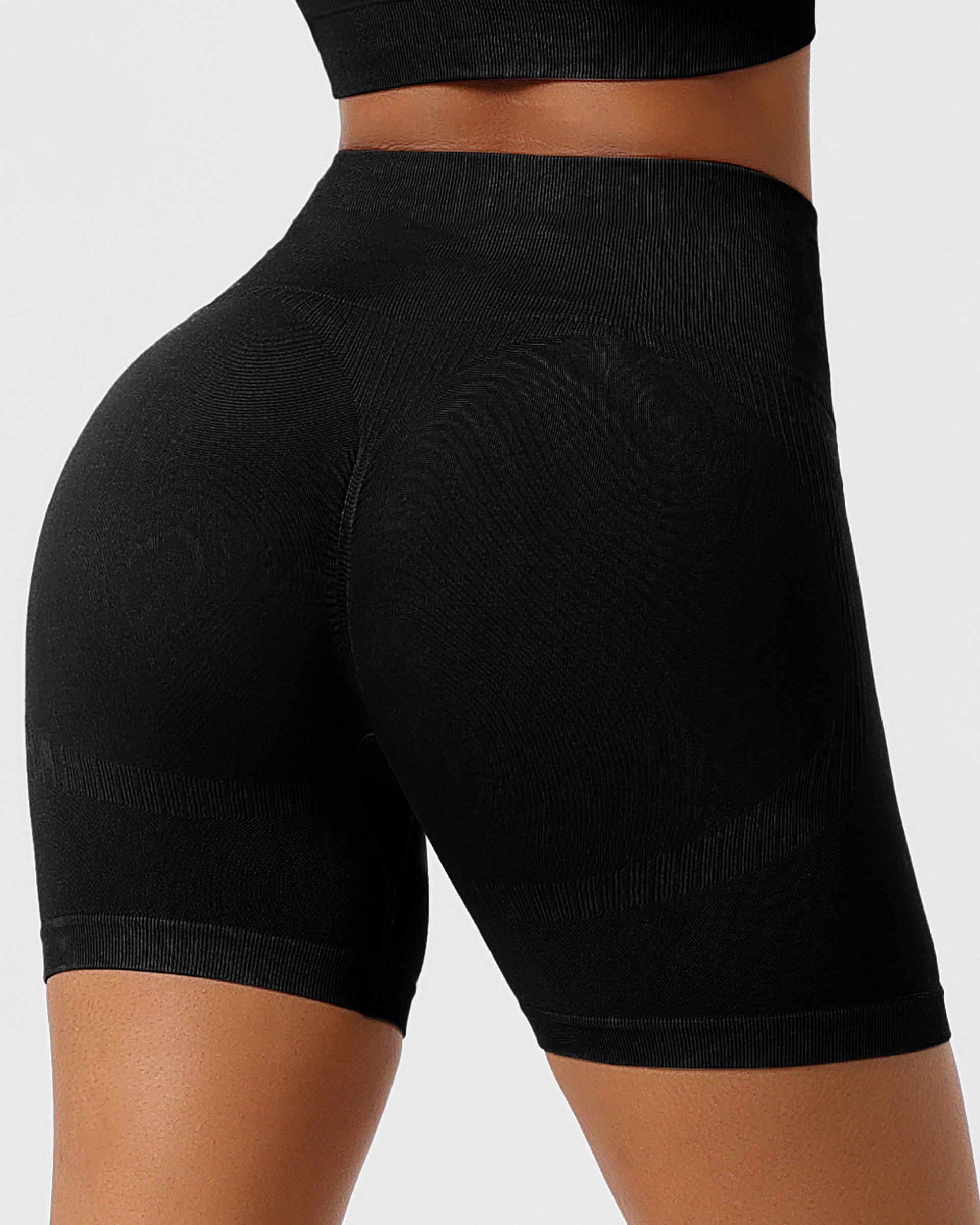 High Waist Seamless Shorts