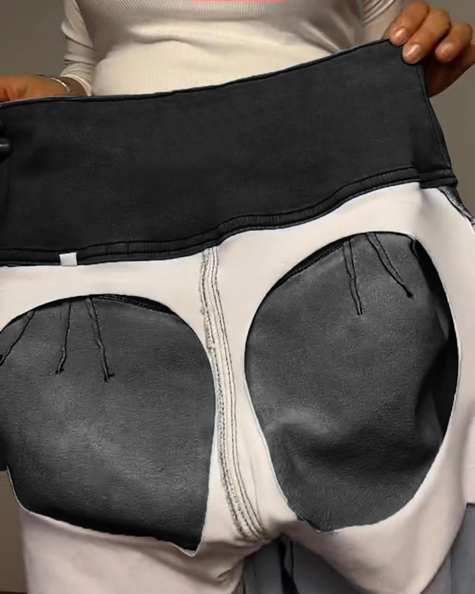 Slimming Jeans With Buttocks, Tummy And Skinny Legs