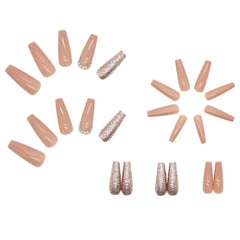 Diamond Studded Glitter Wearable Manicure