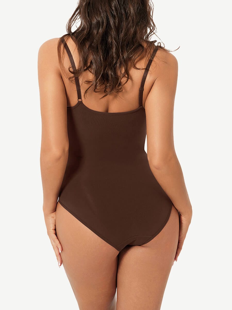 Bodysuit for Tummy Control Shapewear Seamless Sculpting Thong Body Shaper Tank Top