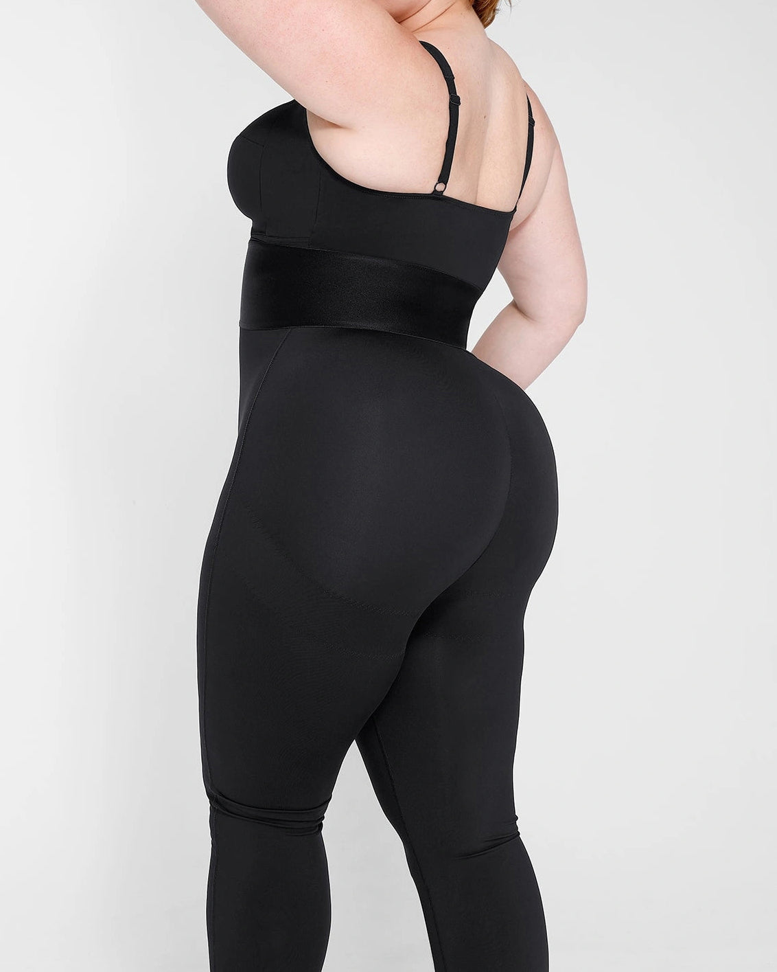 Adjustable Straps Tummy Control Shaping Jumpsuit