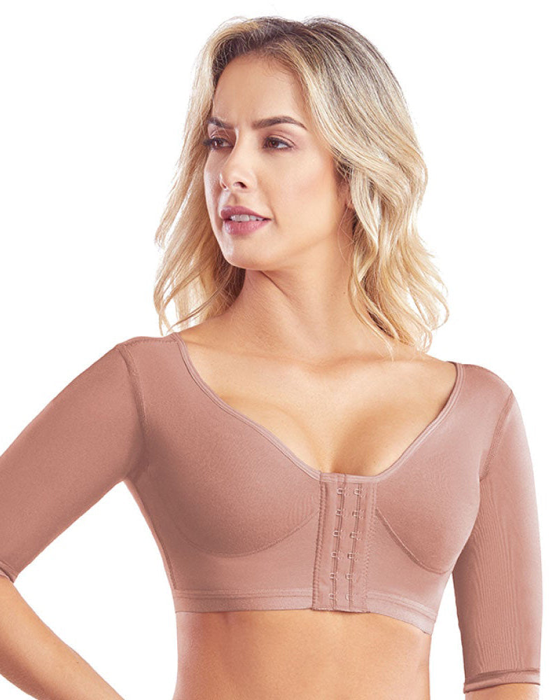 Post Surgical Surgery Bra Posture Corrector With Sleeves Brasier Post Operatorio