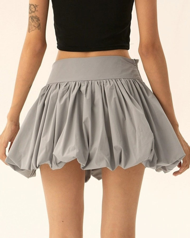 High-Waisted Puffy Skirt