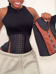 Breathable Splicing Hourglass Waist Trainer