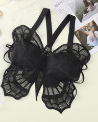 Lace Butterfly Back Can Be Worn Bra