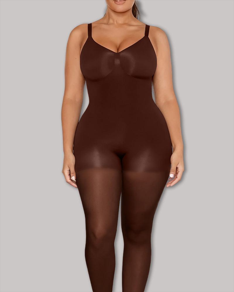 Full-Coverage Tummy Control Bodysuit