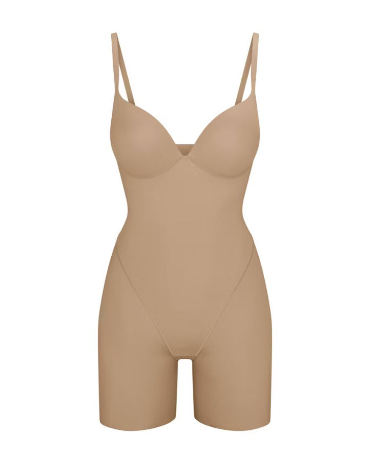 V-Neck Seamless Butt Ehance Shapewear