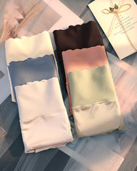 High-Waisted, Hip Lift Satin Fashion Panties