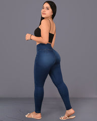 High Rise Skinny Peach Hip High Waist Jeans