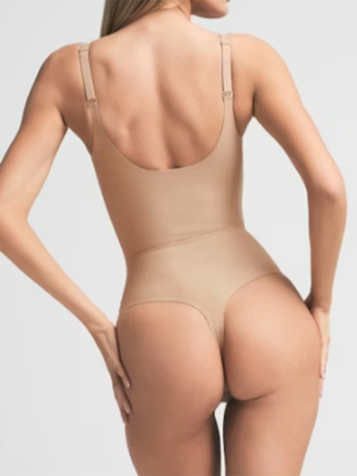 Deep Plunge Thong Bodysuit