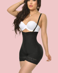 2230 Fajas Tummy Control Body Shaper Open Crotch Butt Lifting Shapewear with Hooks