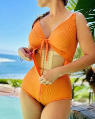 Butt Lifting Bodysuit Sleeveless Bodyshape Swimwear