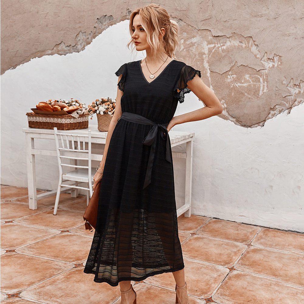 French Vintage Dress â€?Elegant Retro-Inspired Dress