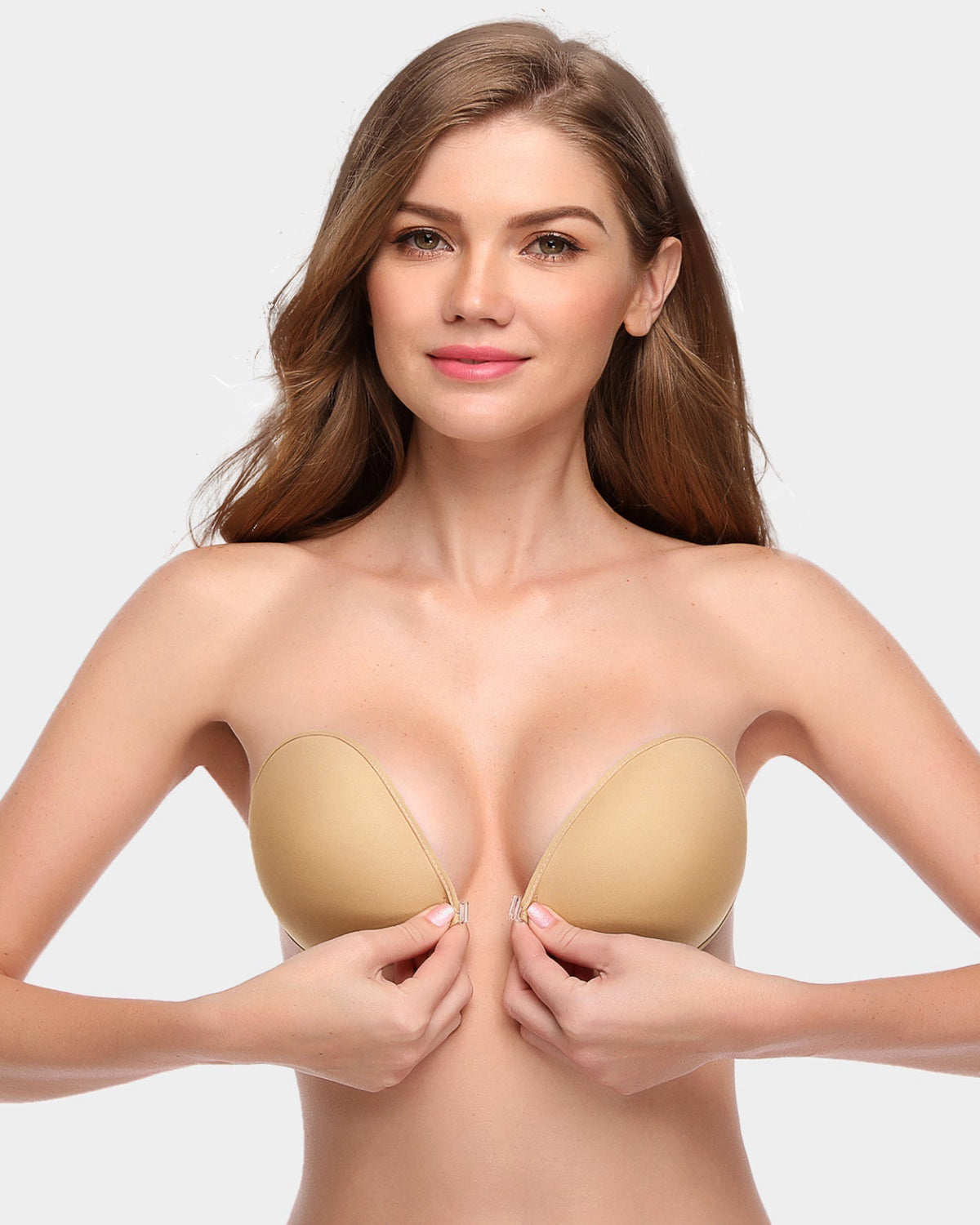 Adhesive Push-up Reusable Self Silicone Bra