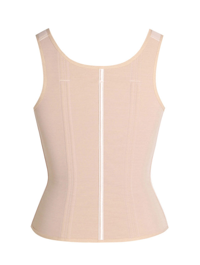 Extreme Latex Corset Waist Vest With Bra