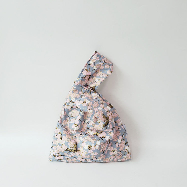 Japanese Kimono Print Knot Wrist Bags