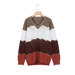 Sweater Fall Amazon Hit Color Long-sleeved