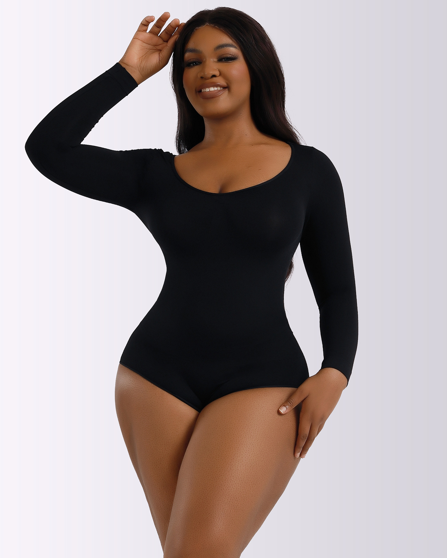 Tummy control butt lift bodysuit