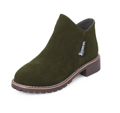 flat-soled boots