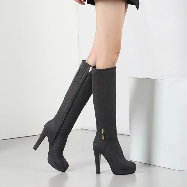 and high boots