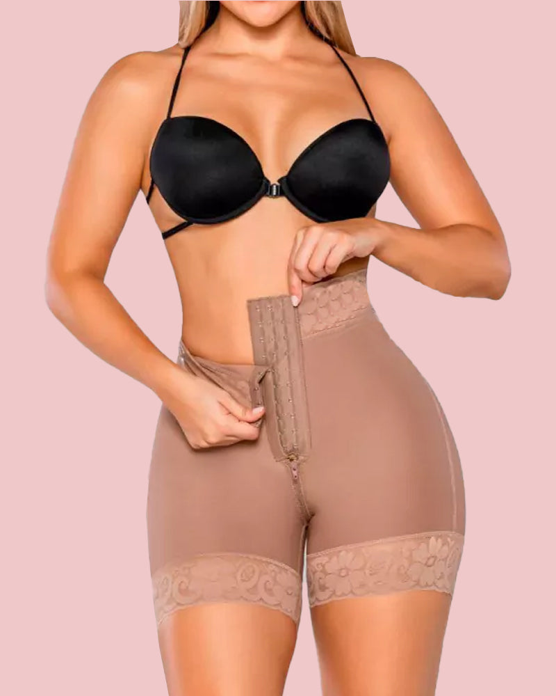 4028 Invisible Hourglass Faja Shorts