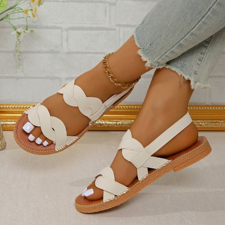 Woven Flat Shoes Women