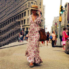 Swing bohemian dress