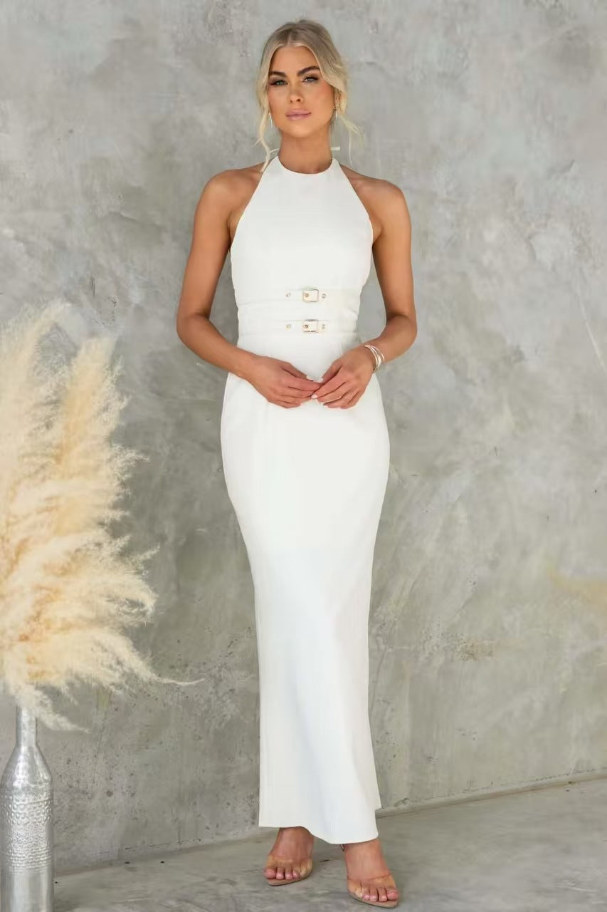 Neck-Hanging Elegant Formal Dress