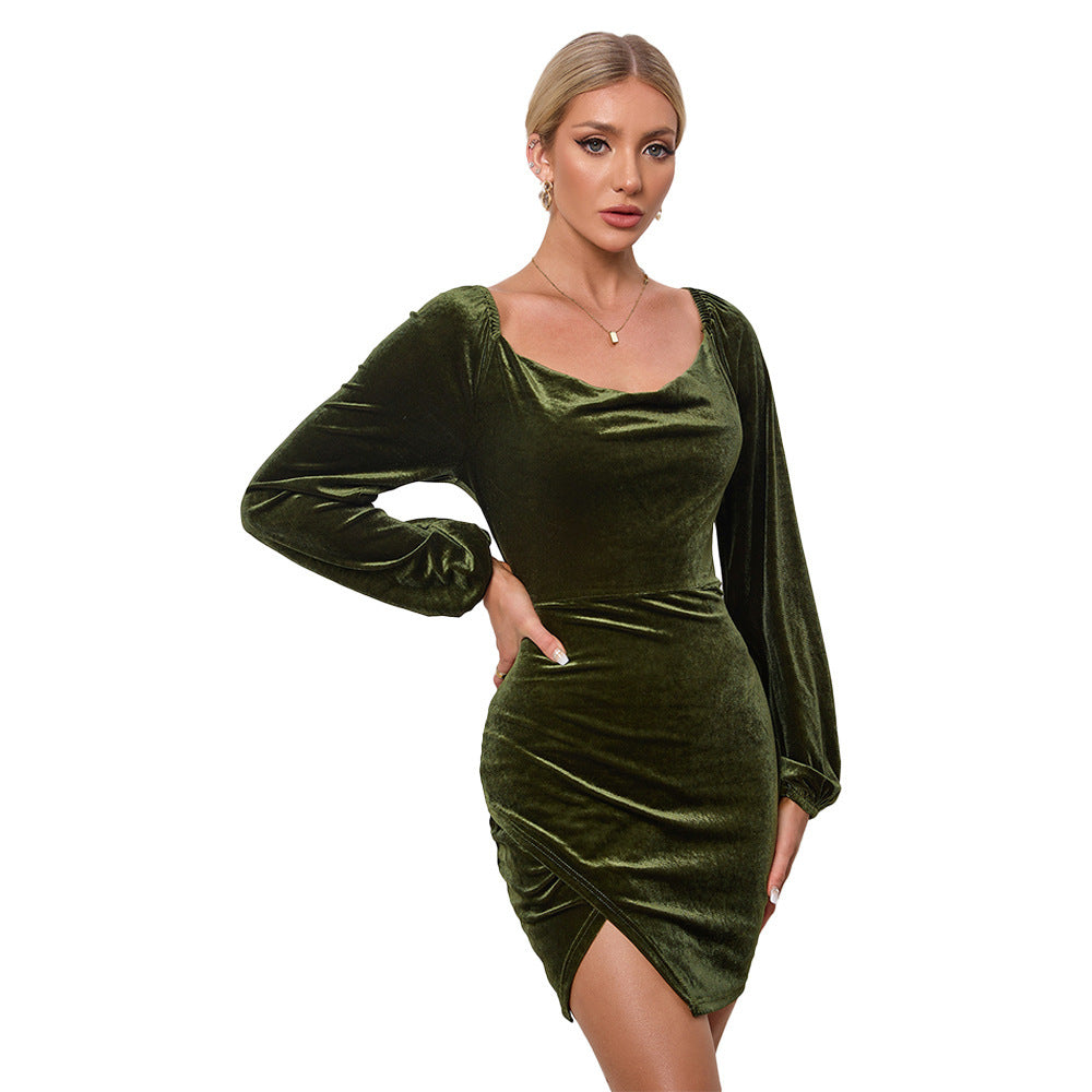 Velvet Banquet Dress