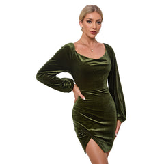 Velvet Banquet Dress