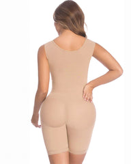 Tummy Control Shapewear High Compression Faja Bodysuit Postpartum