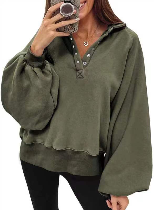 Sporty Drop-Shoulder Pullover Jacket