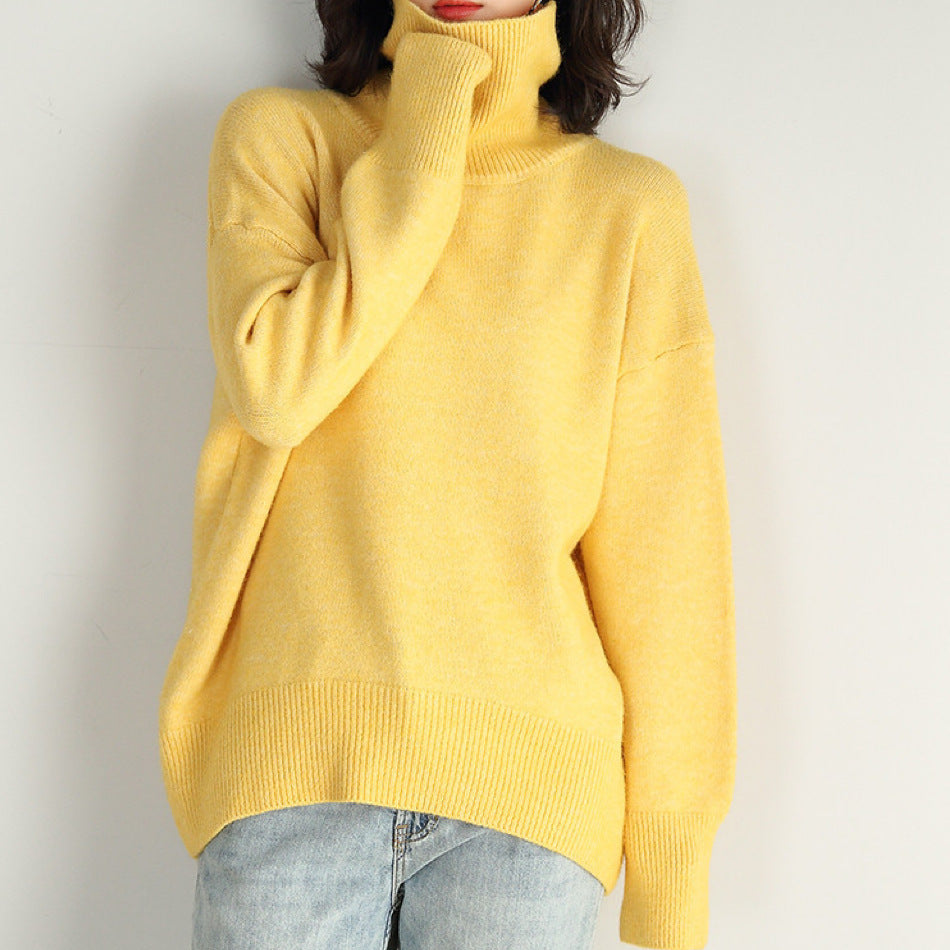 And Loose Knitwear All-match Classic Sweater