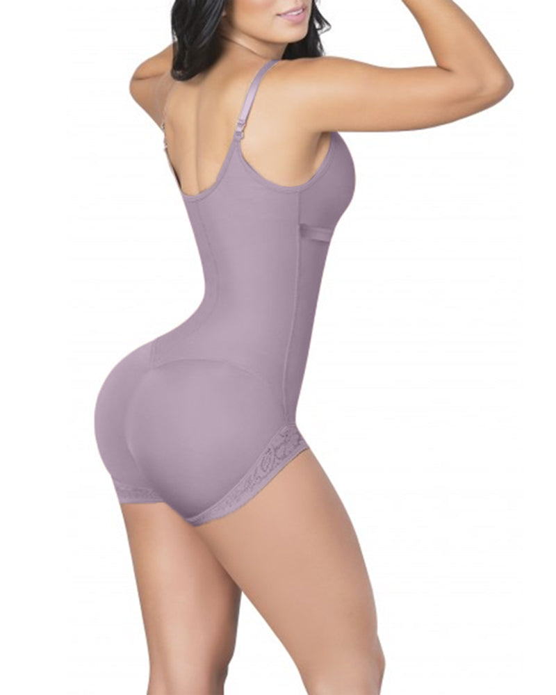 Bodysuit with Corset Bra Shapewear Waist Slimming Girdles High Compression Garments Bodysuit